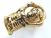 A Gold Skeleton Ring-3